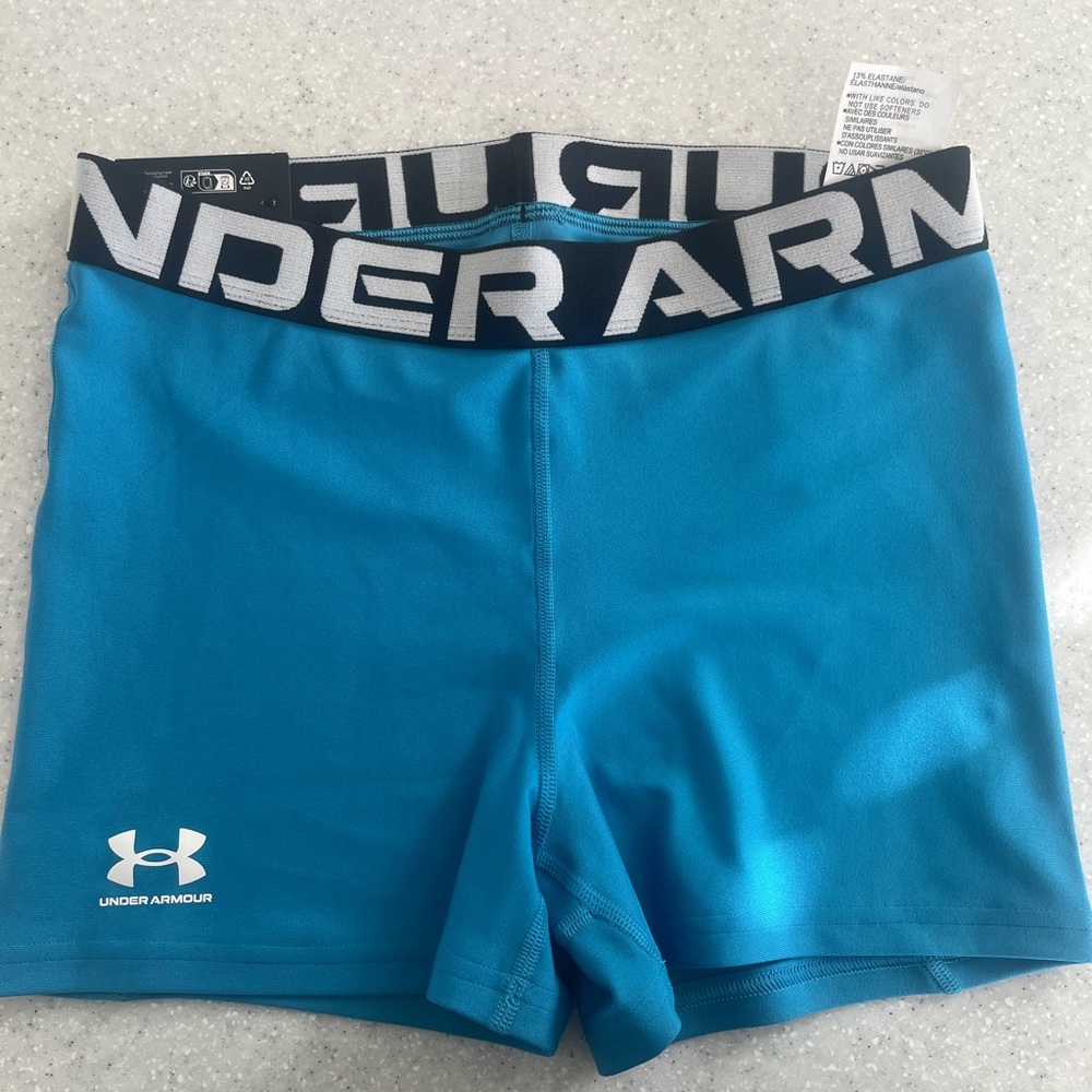 Under Armour Women's Athletic Shorts in Vibrant Blue